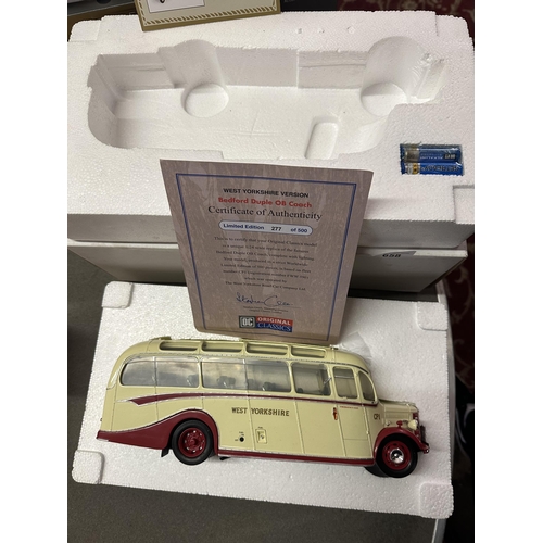 658 - Original Classics 1:24 scale West Yorkshire Version Bedford Duple OB Coach limited edition number 27... 