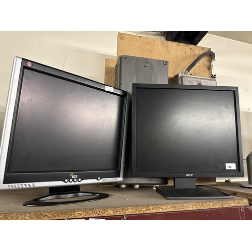 917 - Two PC monitors including ACE and ACER