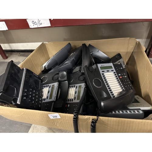 949 - Large collection of IP telephones