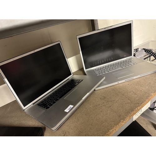 956 - Two MacBook Pros for spares and repairs
