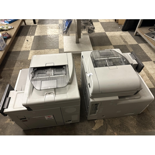 983 - Two Ricoh Afico MPC305 multifunction laser printer/copiers