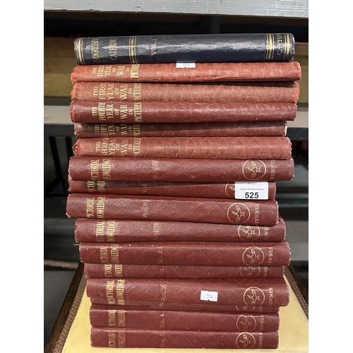 525 - Large collection of vintage books