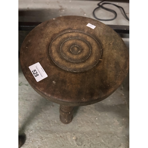 528 - Vintage wooden milking stool