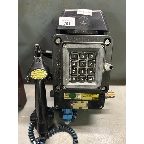 791 - Vintage Fernsig Marine Telephone