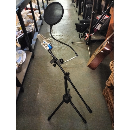 661A - Recording Microphone on stand