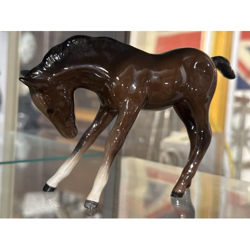 983 - 3 Beswick horse foals mint condition