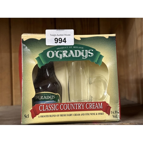 994 - Ogradys boxed gift set
