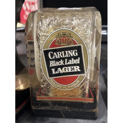 1016 - Carling black label bar font