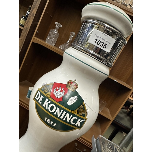 1035 - De Koninck 1833 beer pump has damage 19