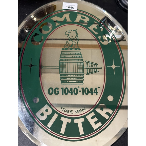 1040 - Combes Bitter Advertising mirror