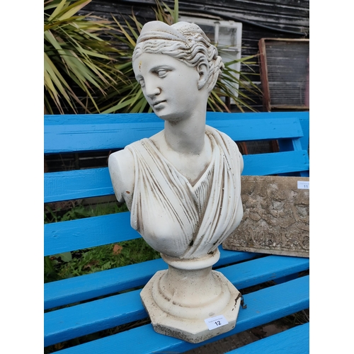 12 - Stunning Greek Goddess bust 
