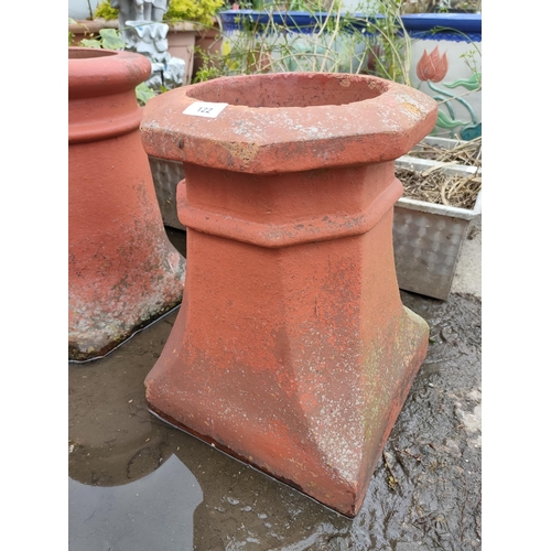 122 - Victorian chimney pot very heavy great quality 18
