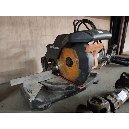 270 - electric Evolution mitre saw