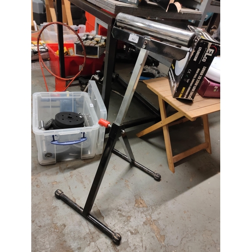 443 - WORK SUPPORT STAND FOR CUTTING LONG LENGTHS OF WOOD