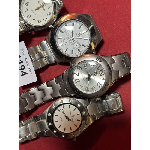 1194 - Collection of 5 quality wrist watches