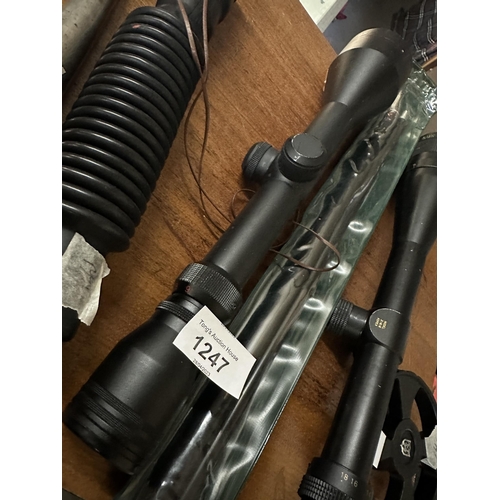 1247 - Simmons Deerfield 3- 9x 50 rifle scope