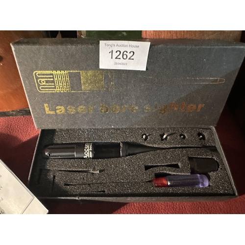 1262 - Laser BORE sighter new in box