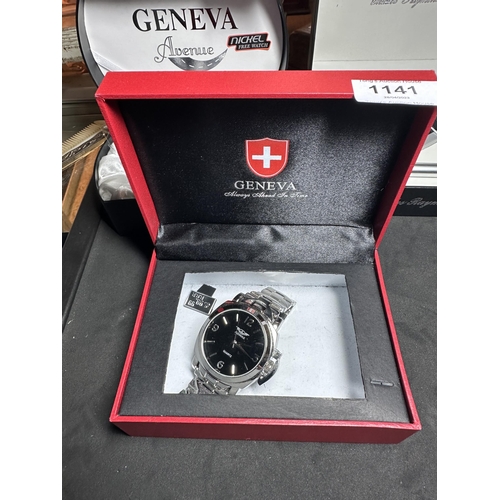 1141 - Boxed gents wrist watch by Adimax