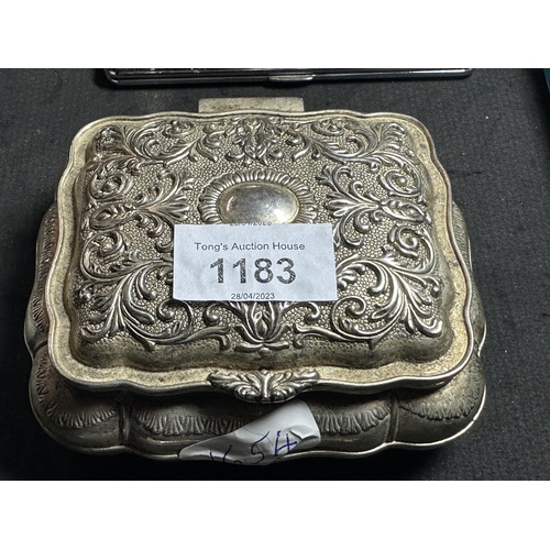 1183 - Beautiful art nouveau jewellery box