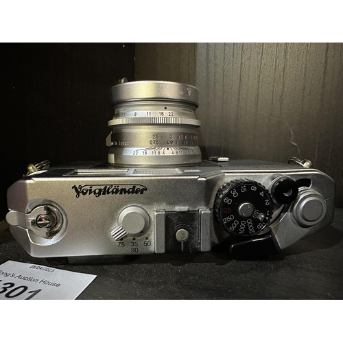 1301 - Voigtlander Bessa -R Skopar case 50mm/135mm