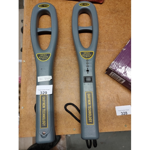 329 - EASYNEW TECHNOLOGY HANDHELD METAL DETECTORS