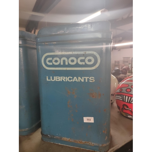 502 - CONOCO LUBRICANTS VINTAGE CONTAINER