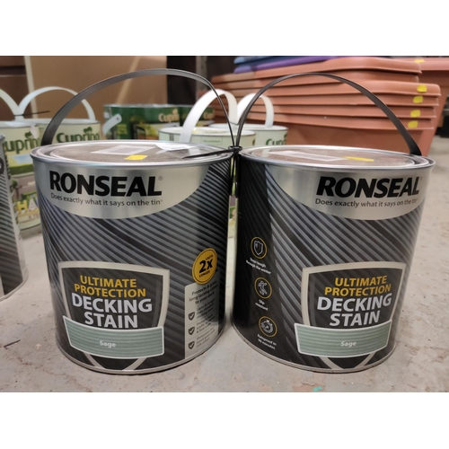 679 - NEW X2 RONSEAL DECKING STAIN 