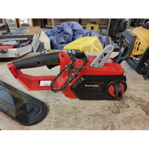 717 - ENIHELL CHAIN SAW AS NEW NEEDS BLADE