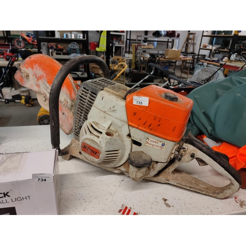 735 - STIHL PETROL DISC CUTTER