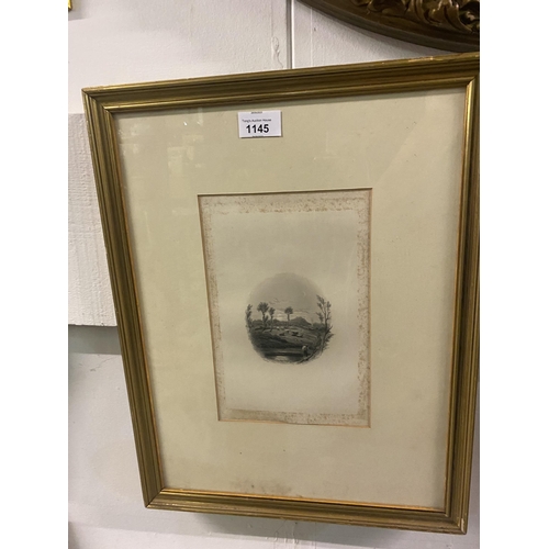 1145 - Beautifully framed and mounted Victorian print