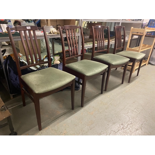 1162 - Set of 4 Stag chairs