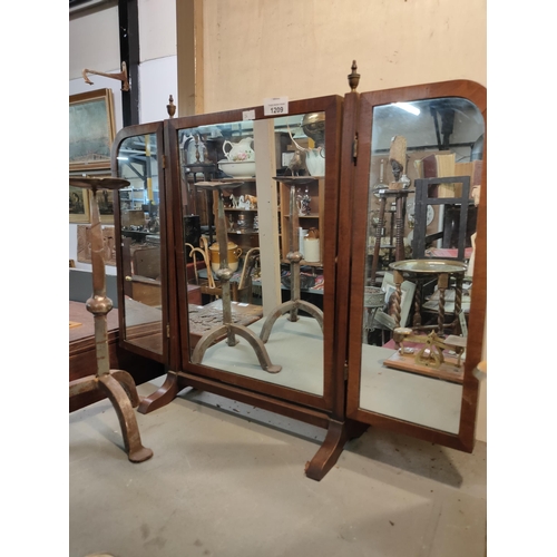 1209 - Tri fold dressing table mirror