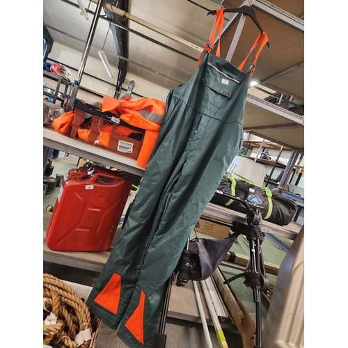 747A - Chain saw overalls. As new