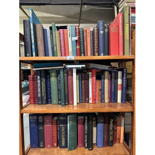 1917 - Large collection of books including The Evolution of Man, The Coming of the King, and The Celts