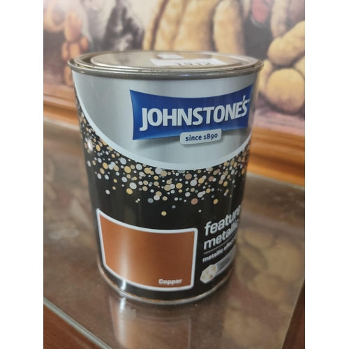 1912 - Tin of Johnson’s metallic effect wall paint