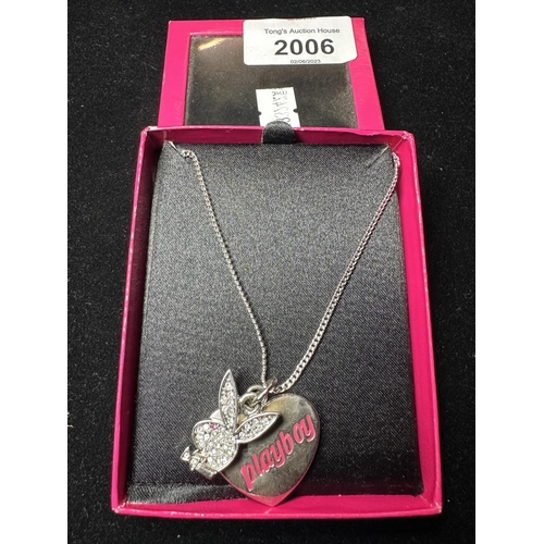 2006 - Retro Y2K 2005 Playboy necklace