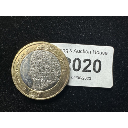 2020 - Collectible Charles Dickens £2 Coin