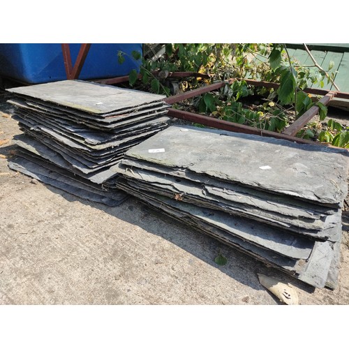 7A - VERY LARGE QUANTITY OF VINTAGE SLATE 18