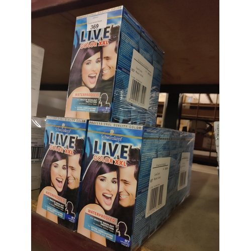 369 - BRAND NEW
15 BOXES OF SCHWARZKOPF LIVE MYSTIC VIOLET HAIR DYE