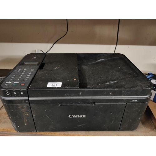 581 - Canon pixma MX495 multifunctional printer