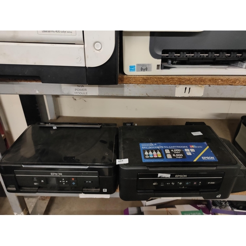 604 - Epson XP-312 ink jet printer and Epson ET-2500 ink jet printer,