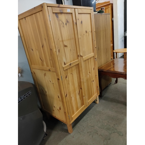 751 - Small pine wardrobe