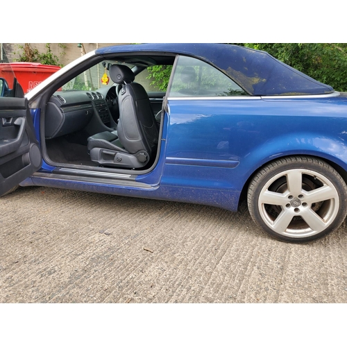 302 - AUDI A4 CONVERTIBLE TURBO , GOOD RUNNER,  LEATHER INTERIOR