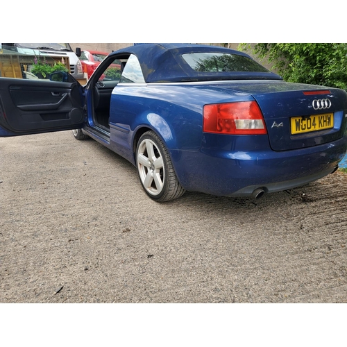 302 - AUDI A4 CONVERTIBLE TURBO , GOOD RUNNER,  LEATHER INTERIOR