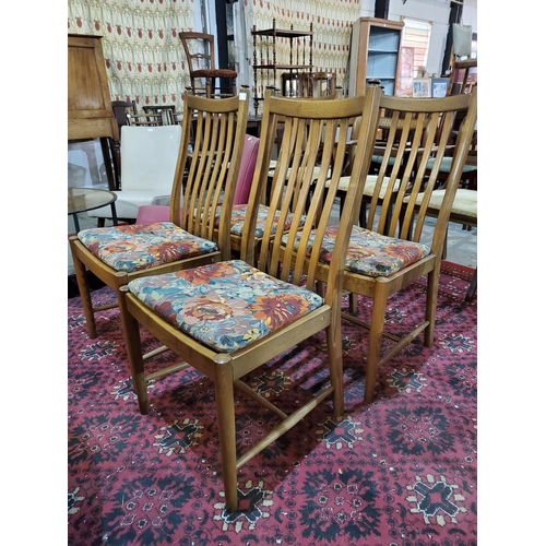 340 - Four Ercol Penn dining chairs, contemporary design classic, long lasting quality and comfort from UK... 