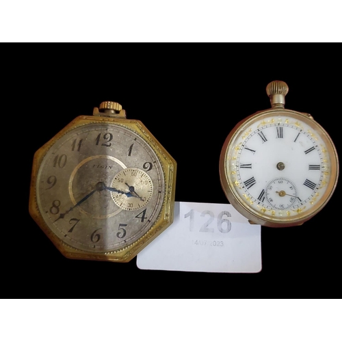 126 - 2 pocket watches