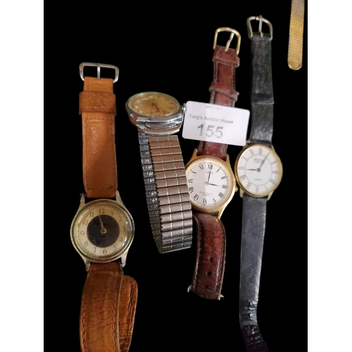 155 - Collection of vintage wrist watches to Include Rone