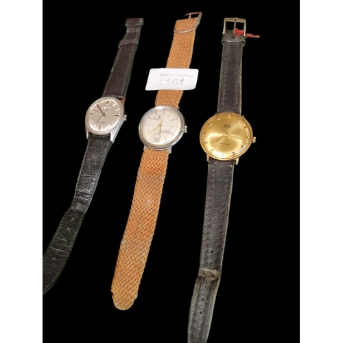 161 - 3 vintage wrist watches Astral Cronel and Everite