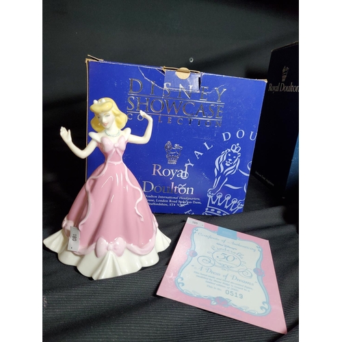 17 - Royal Doulton Cinderella Figurine, A Dress of Dreams. No 519 in a limited edition of just 2000. Very... 