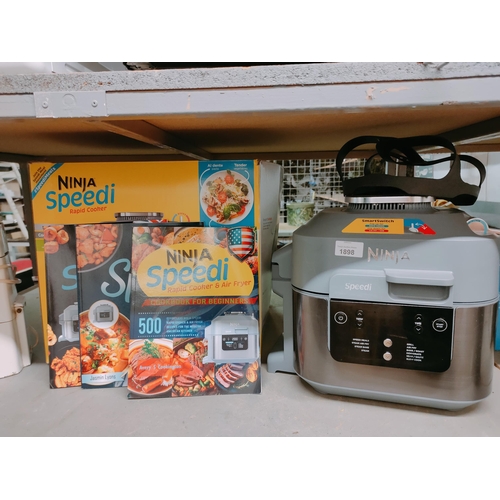 Brand New in box Ninja Speedy Cooker and Air Fryer, together with